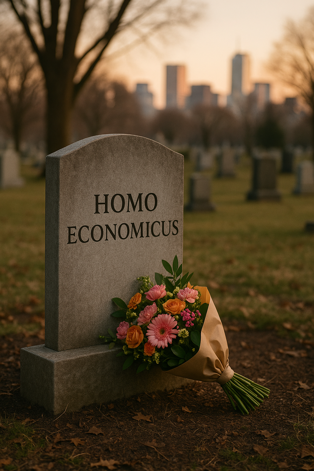 El Homo Economicus murió el día que alguien compró flores para su funeral