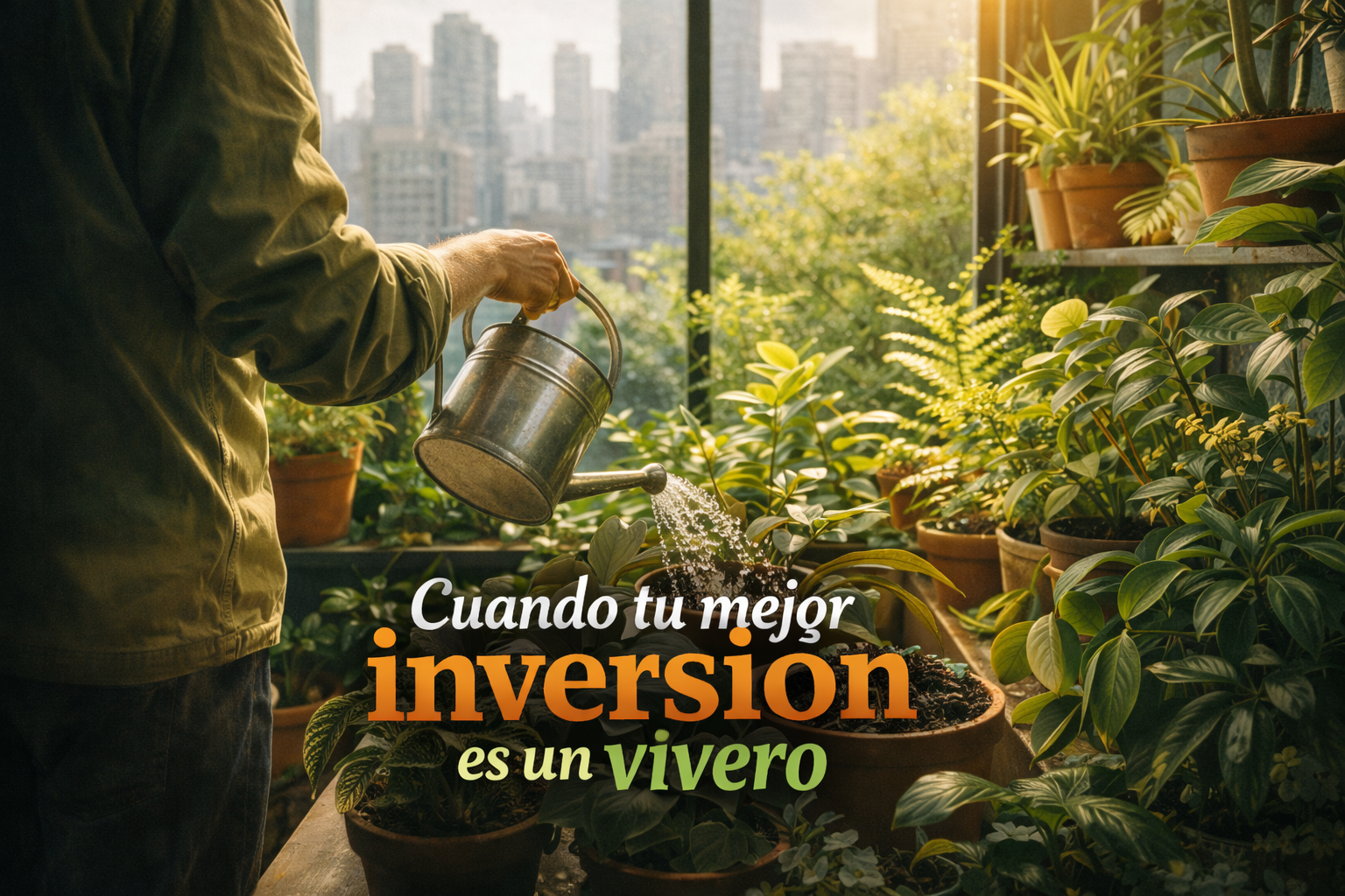 Cuando tu mejor inversión es un vivero